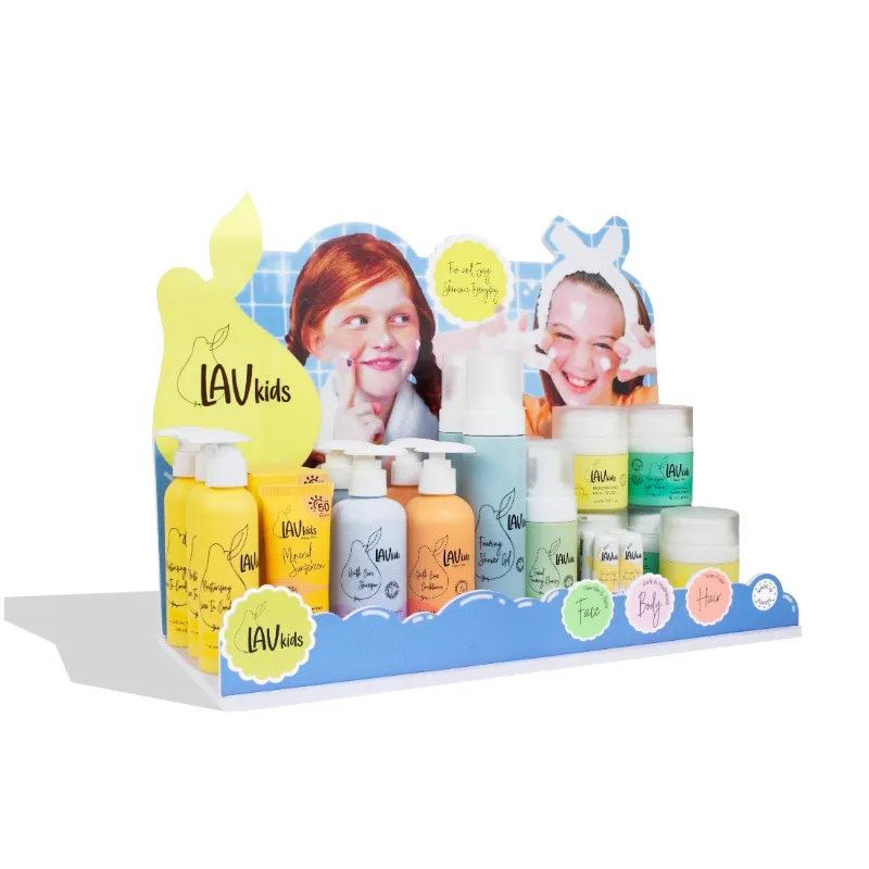 Lav Kids WH | Lav Kids Skincare Display set with full collection and free stand