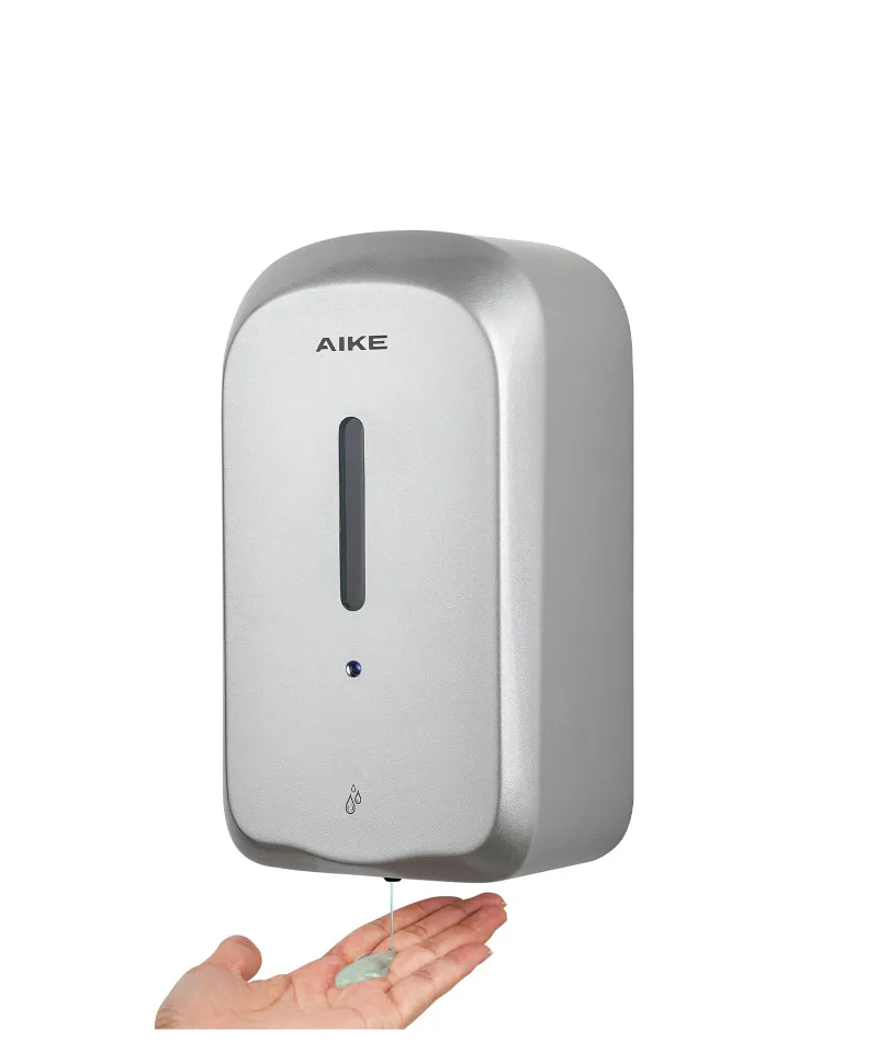AIKE 33.8oz/1000ml Automatic Wall Mount Liquid Soap Dispenser, ABS construction, Model AK1226S