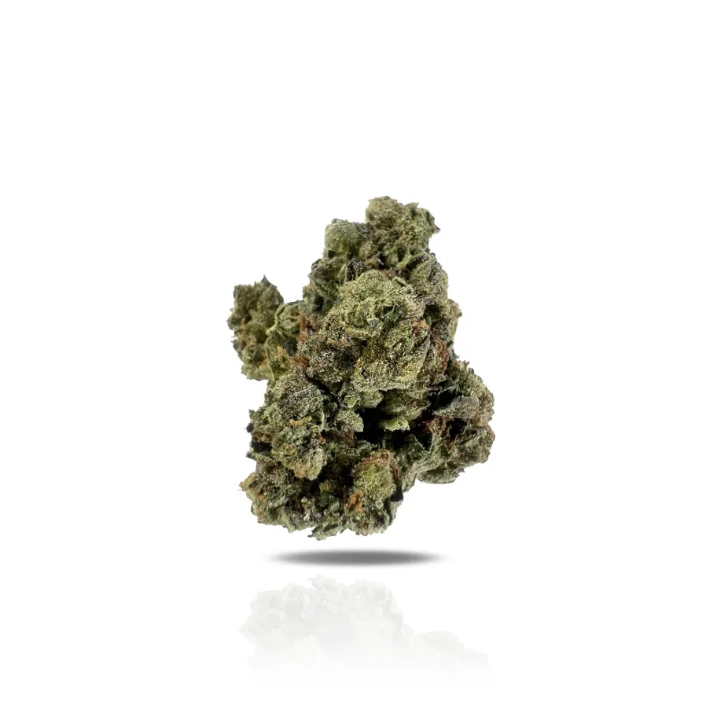 Hipuffy Black Cherry Runtz THCa Flower (Indoor) (Hybrid) showing purple-hued cannabis buds