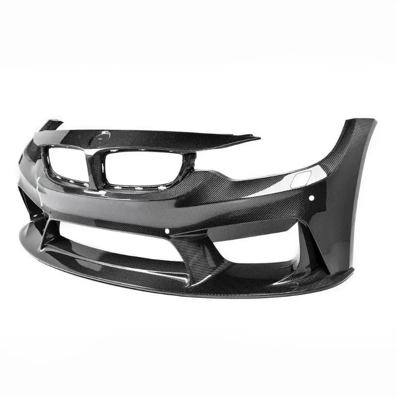 Twenty Two Tuning 3D Full Carbon Fiber Front Bumper compatible with BMW M4 F82/F83
