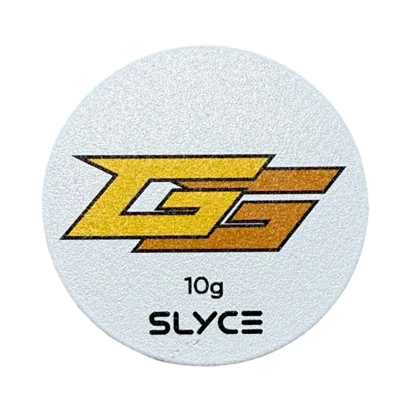 SLYCE Sport custom designed SpeedCoin pickleball paddle handle weights in multiple weight options