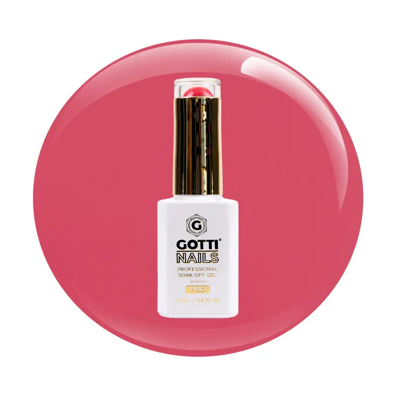 Gotti Nails #23G Gel Color Life En Rose rosy blush-pink gel polish bottle