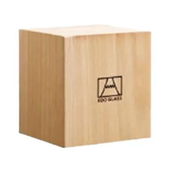 TsukiGlass WoodenBox presentation case for storing and gifting whisky glasses
