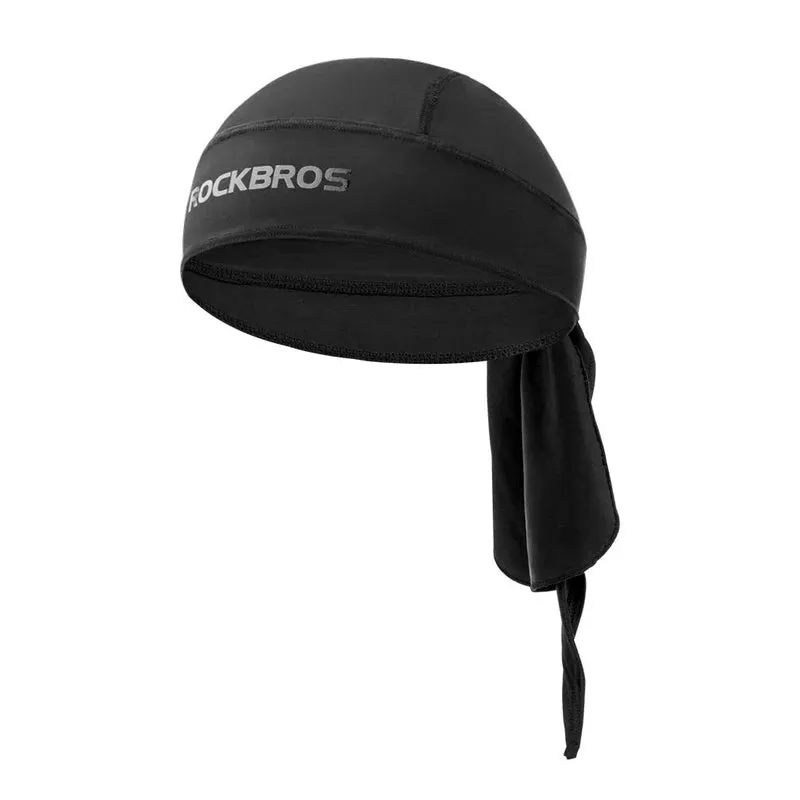 RockBros US Cycling Bandana Breathable Skull Cap designed to fit under bike helmets