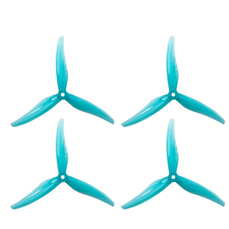 QWinOut Gemfan 6030 propeller pair, 3-blade PC for FPV racing drone
