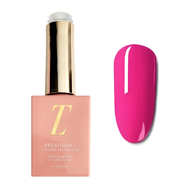 Tuesday in Love Unicorn Magic halal UV gel nail polish in deep magenta pink shade