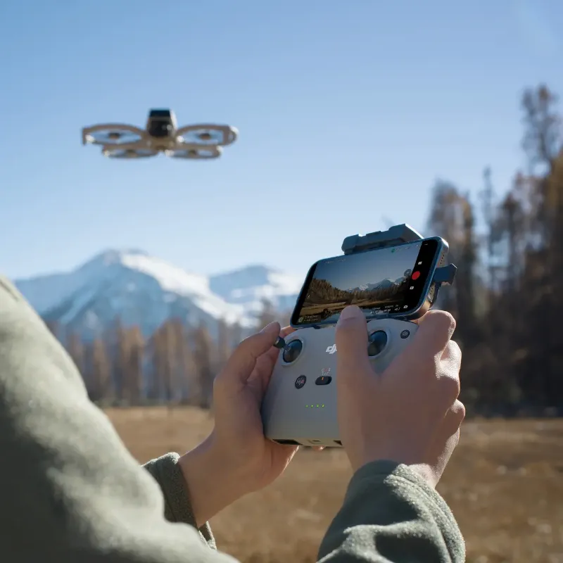 DJI drones Flip compact mini quad-copter with carbon fiber prop guards