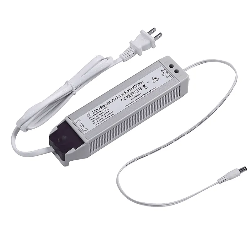 AIBOO 50W 110VAC to 12VDC dimmable transformer for LED strip lights