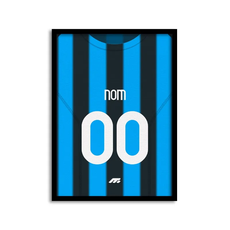 MYCASE FC Atalanta home kit football poster